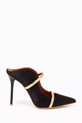 Maureen 100 Mules in Satin