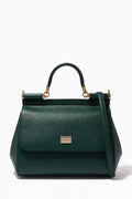 Medium Sicily Bag in Dauphine Leather