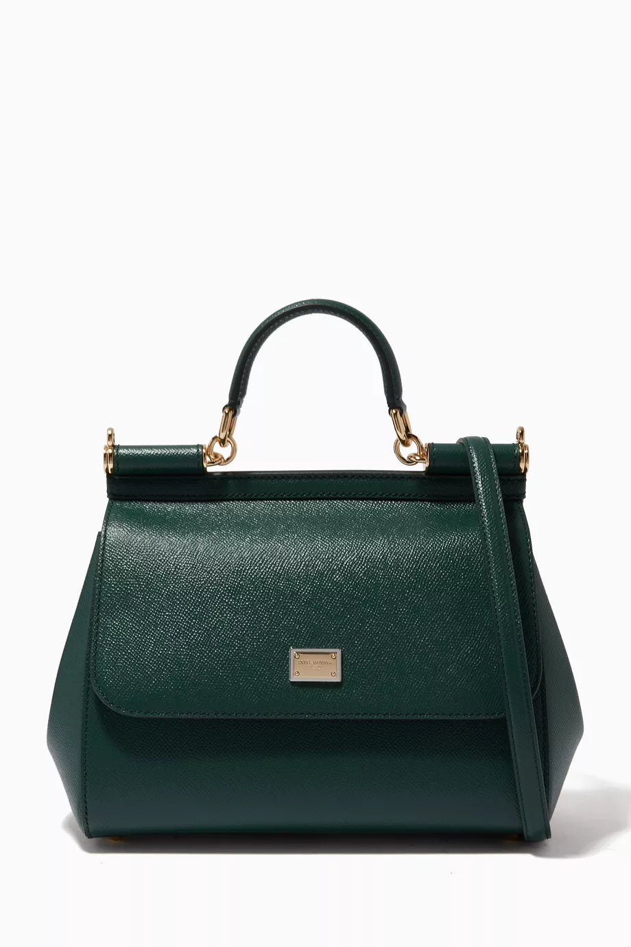 Medium Sicily Bag in Dauphine Leather