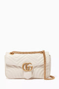 GG Marmont Leather Shoulder Bag