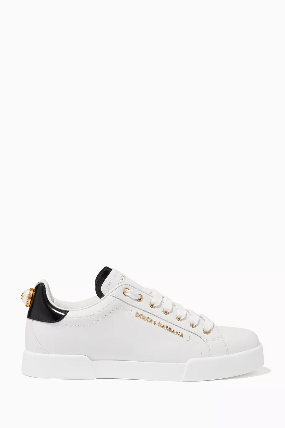 Portofino Pearl Sneakers in Leather