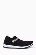 Black Verona Knit Sneakers