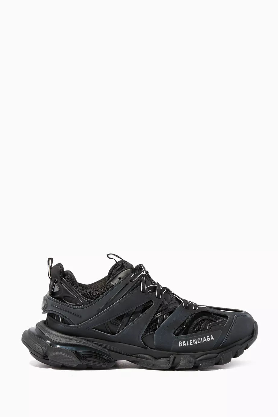 Black Track Running Sneakers