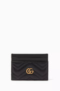 Black GG Marmont Card Case