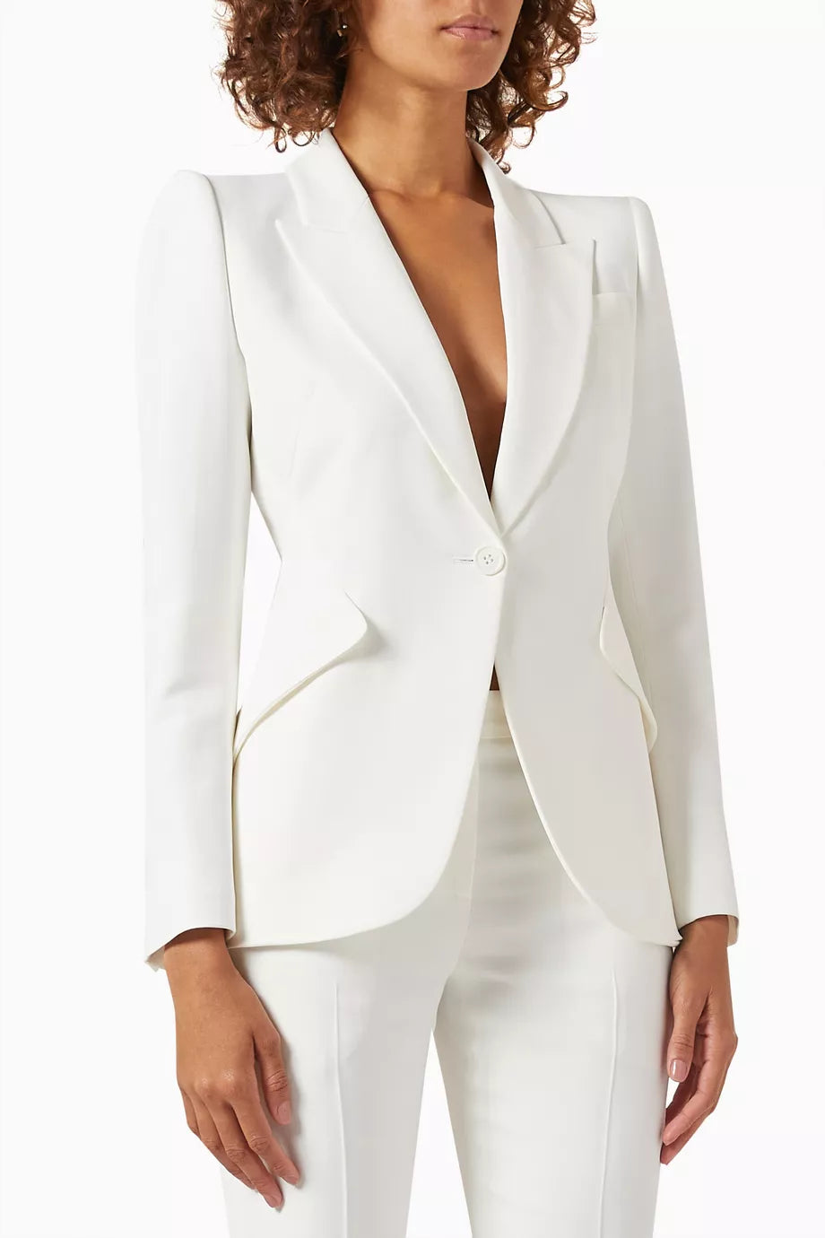 Leaf Crepe Jacket in Viscose