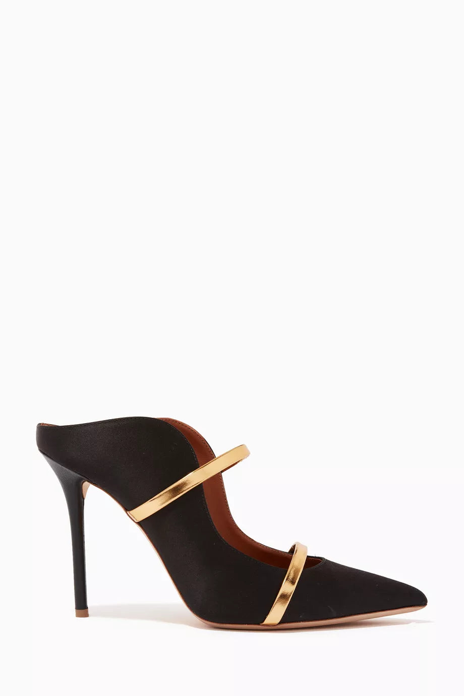 Maureen 100 Mules in Satin