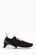 Logo Polka Dot Sneakers in Canvas