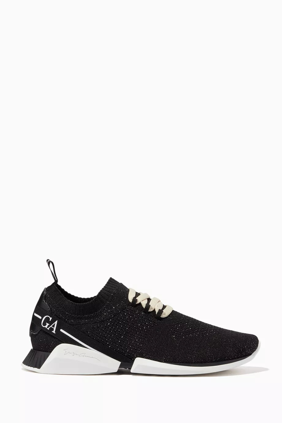 Logo Polka Dot Sneakers in Canvas