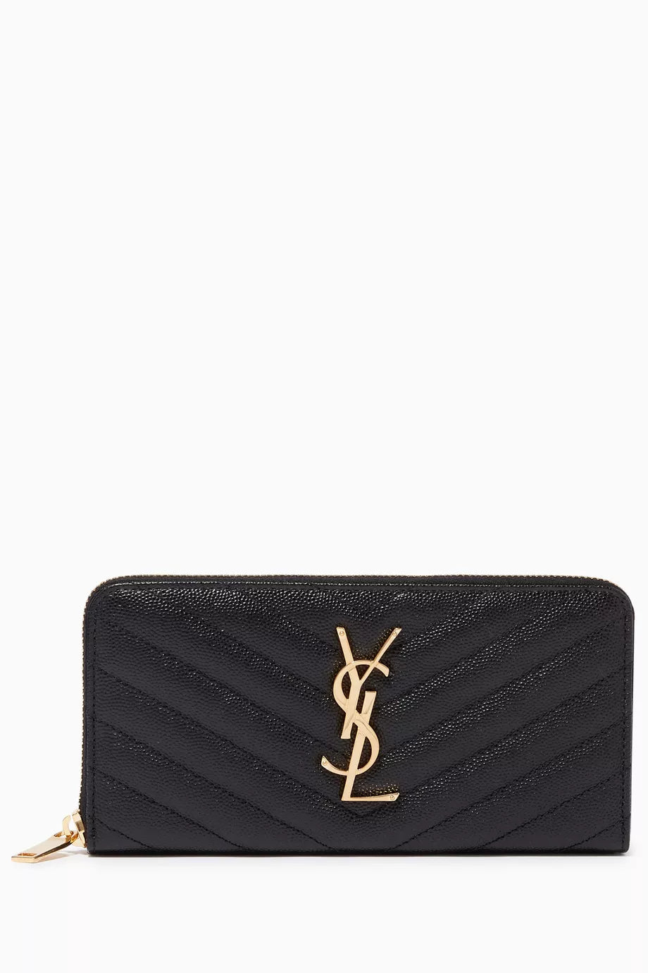 Cassandre Zip Around Wallet in Matelassé Leather