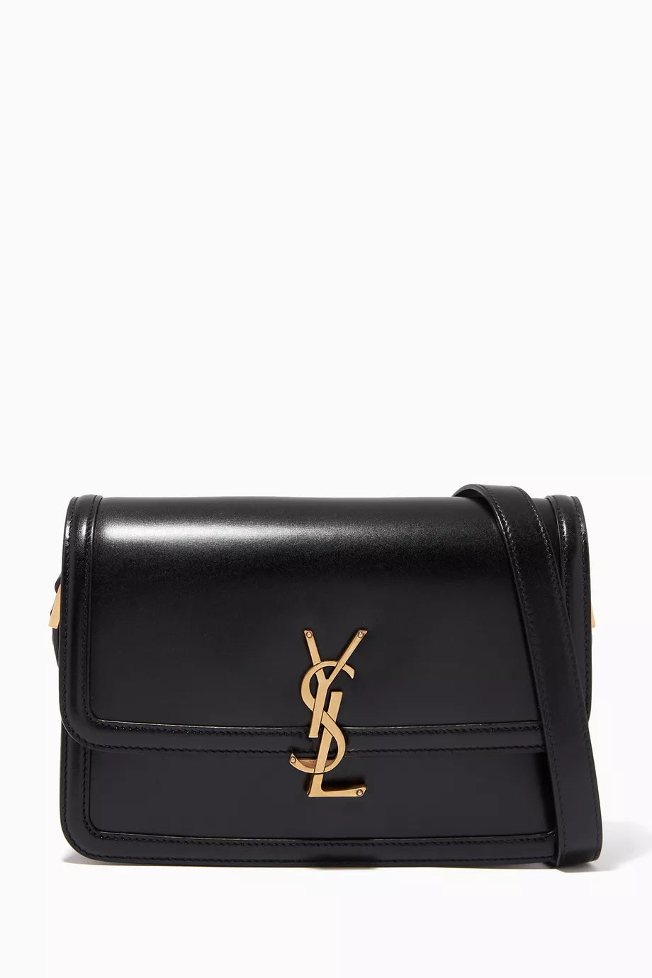Medium Solferino Satchel in Box Saint Laurent Leather