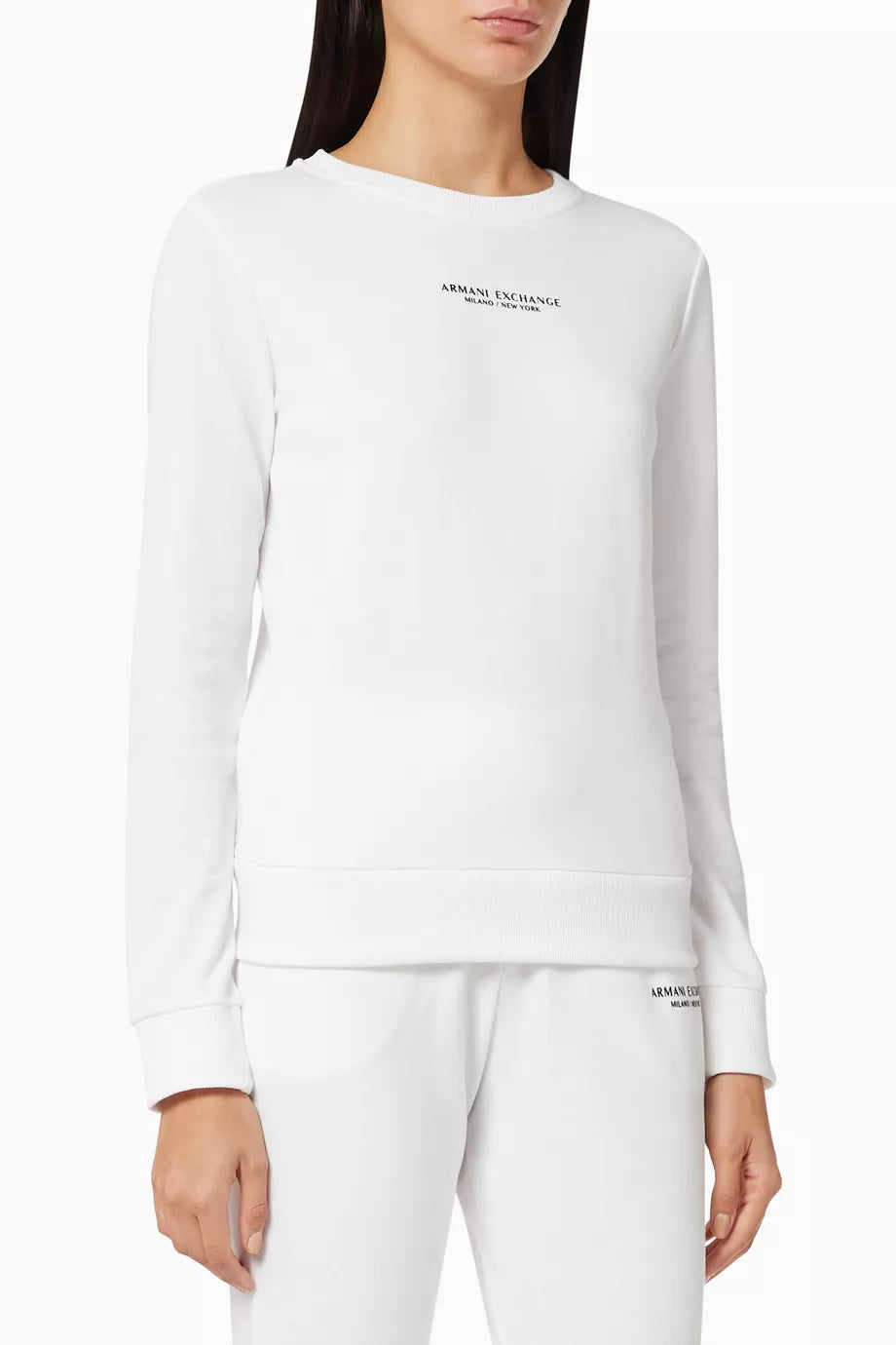 Logo Sweatshirt in Cotton Terry