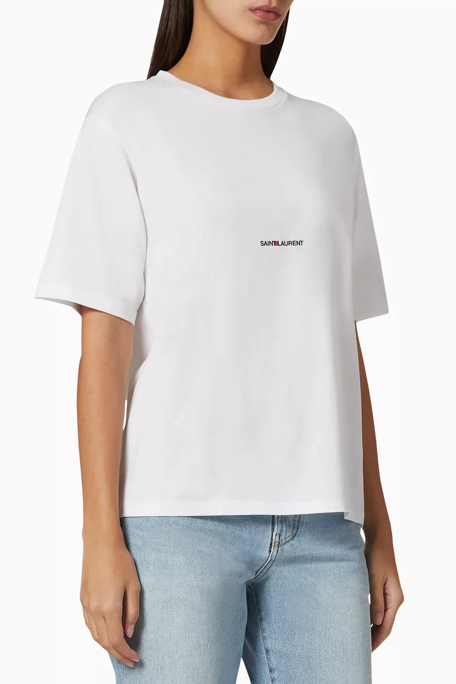 Logo T-Shirt in Pure Cotton