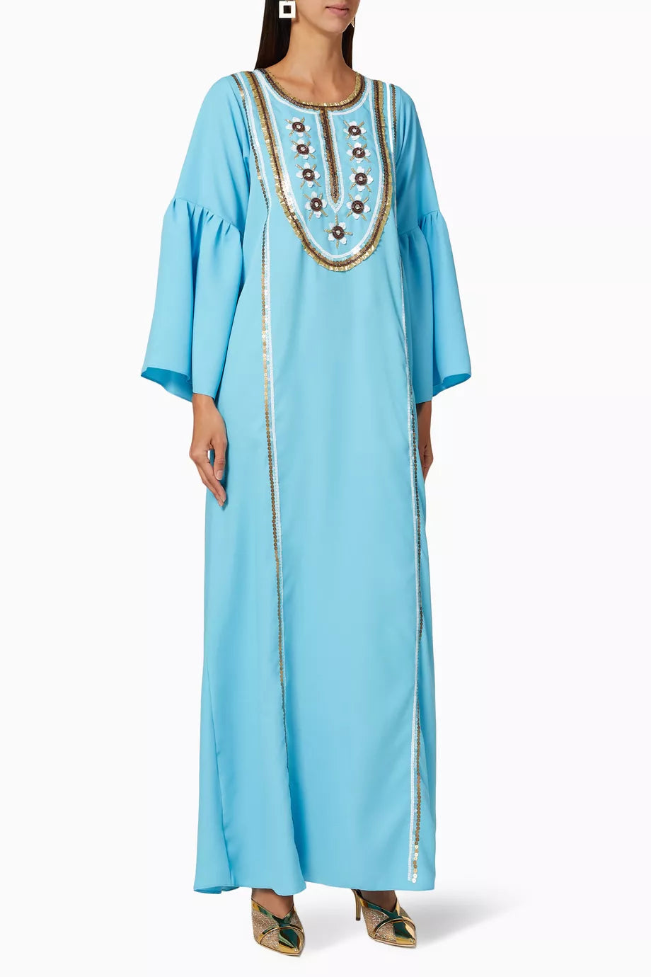 Bead Embellished Kaftan