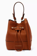 Lana Osette Bucket Bag in Leather