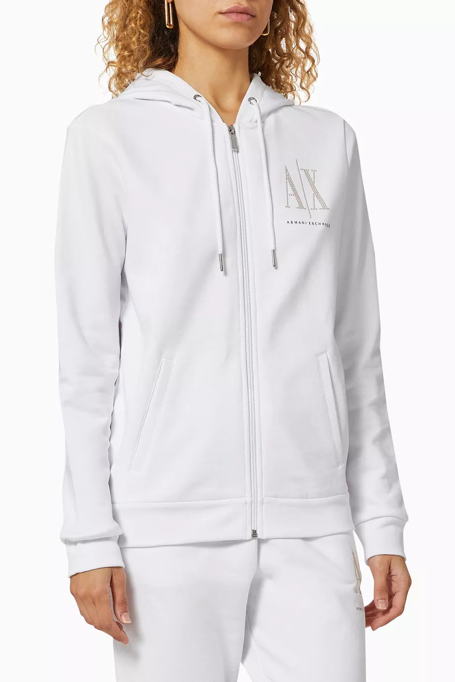 Icon Logo Cotton Zip Hoodie