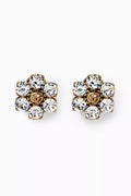 Double GG Clip Earrings with Crystals