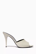 LA 16 Mules in Smooth Leather