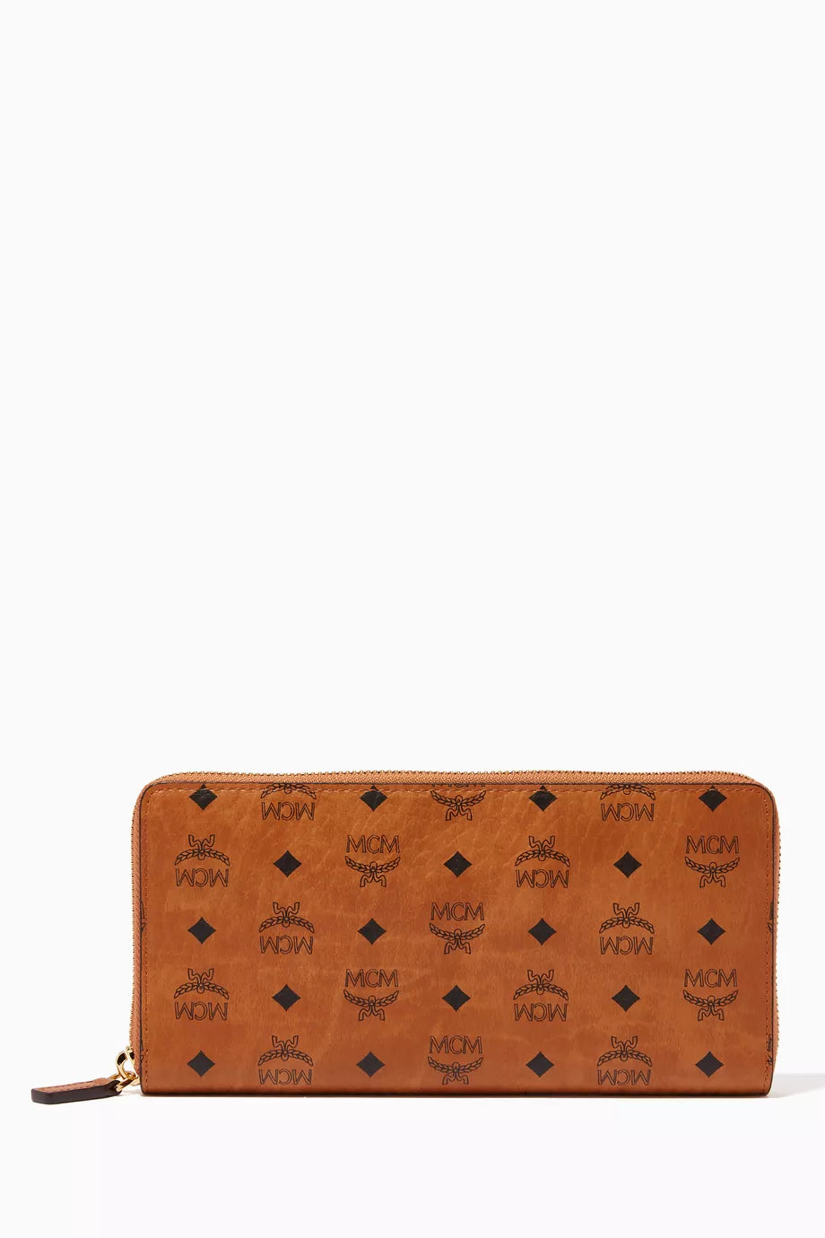 Large Zip Around Wallet in Visetos Original