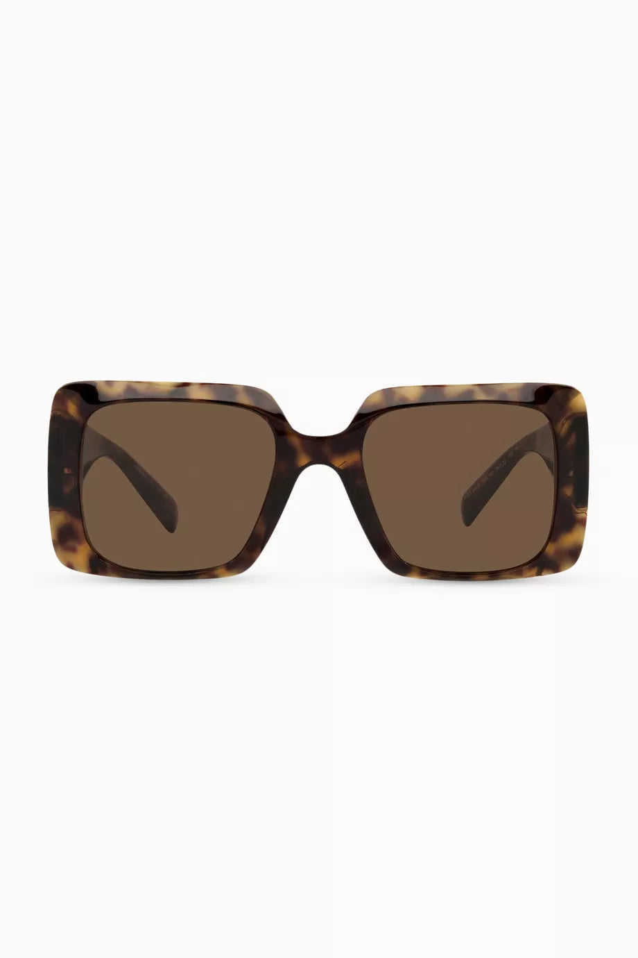 Rectangle Sunglasses with Medusa Medallion