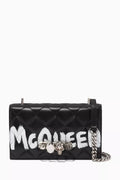 Jewelled Satchel in Nappa Leather