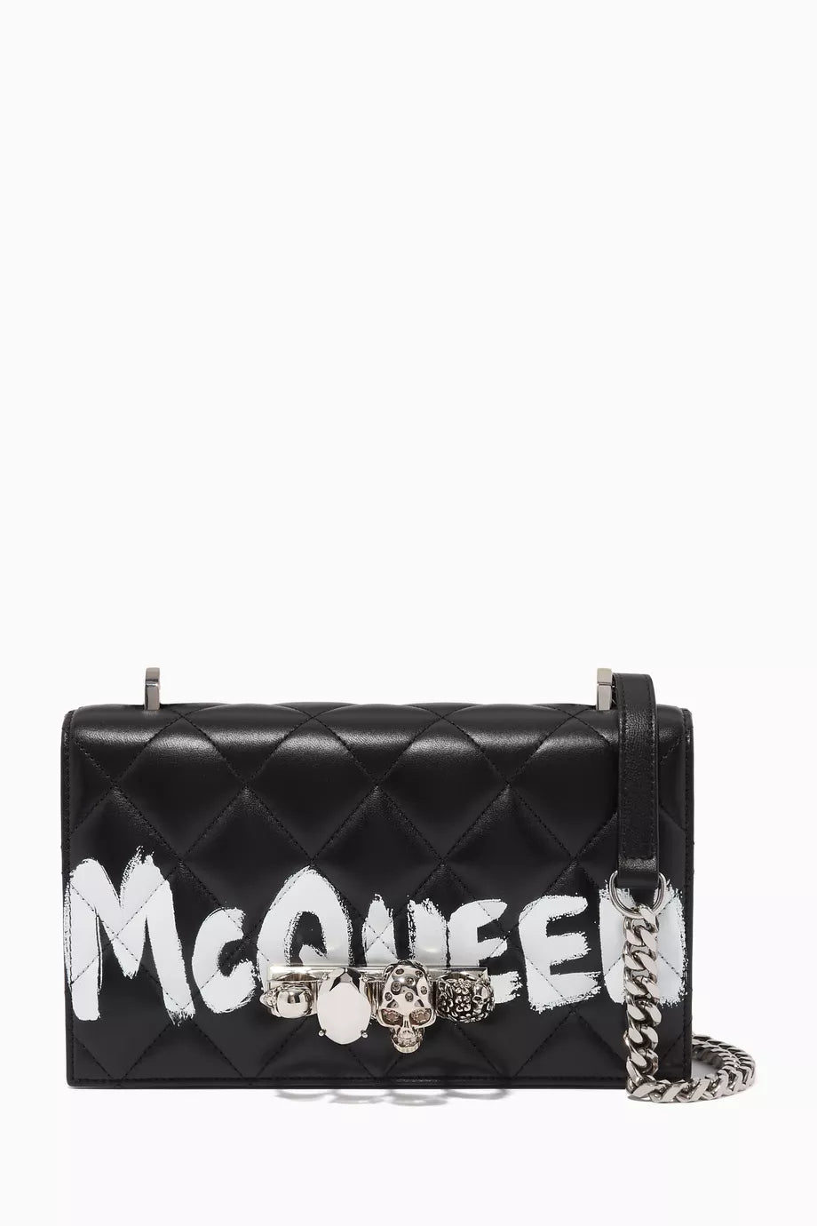 Jewelled Satchel in Nappa Leather