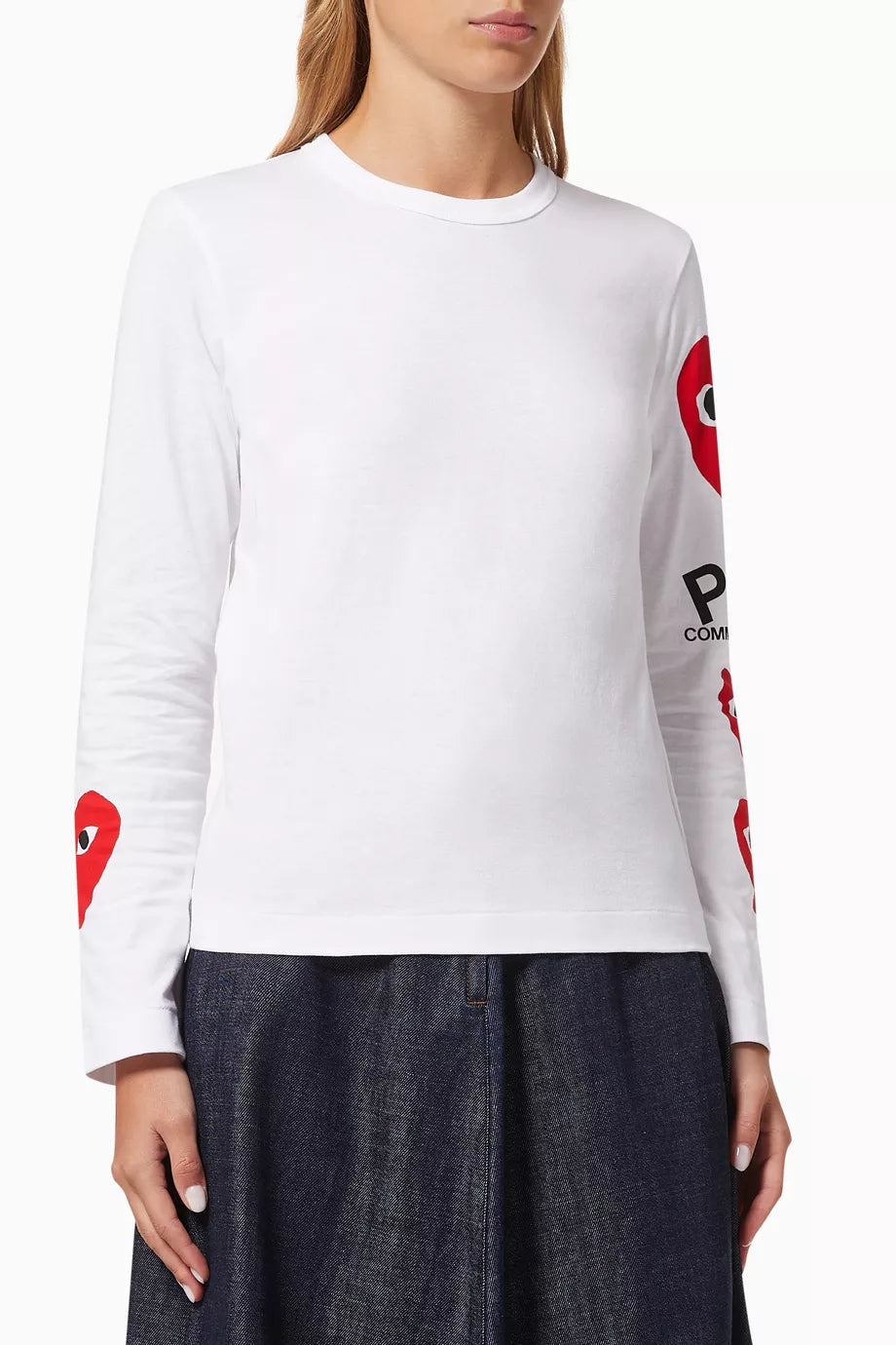 Hearts T-shirt in Cotton