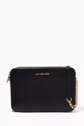 Large Jet Set Crossbody Bag in Saffiano Leather