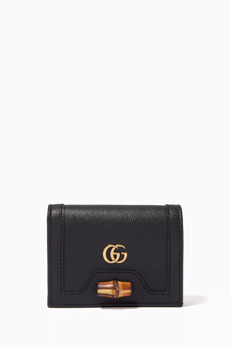 Gucci Diana Card Case Wallet in Leather
