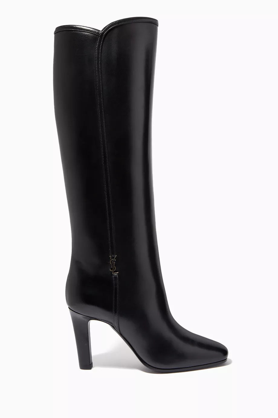 Jane 90 Monogram Boots in Smooth Leather