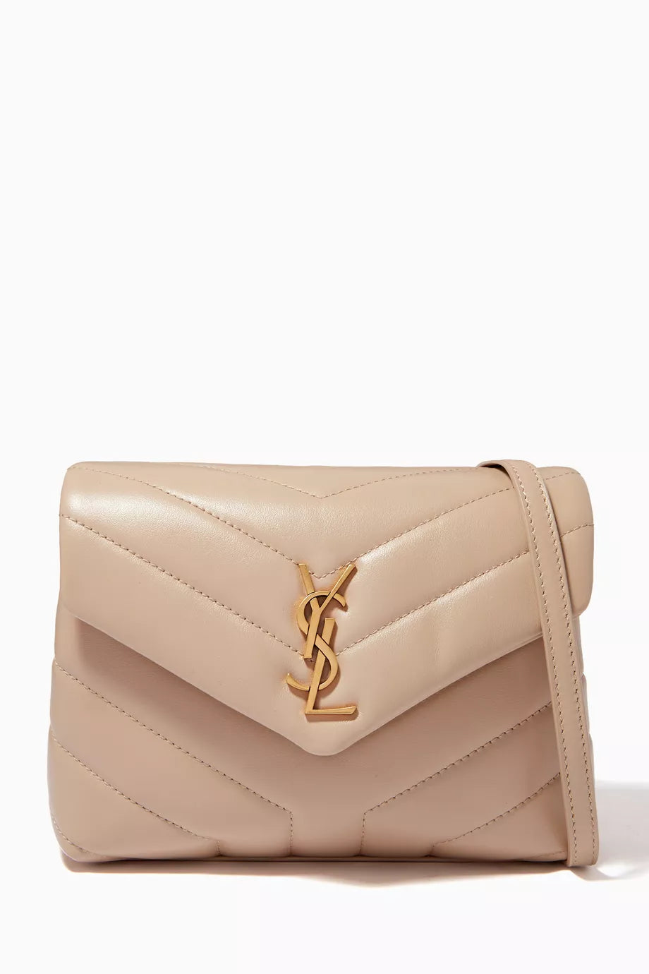 Toy Loulou Bag in "Y" Matelassé Leather