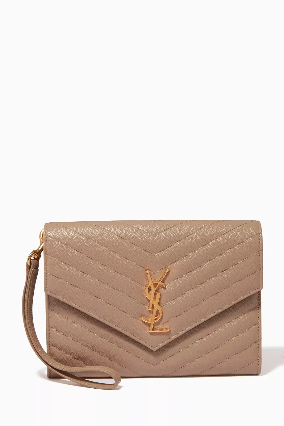 Cassandre Clutch in Matelassé Leather