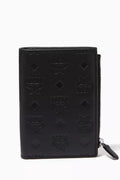 Mini Klara Bifold Card Wallet in Monogram Leather