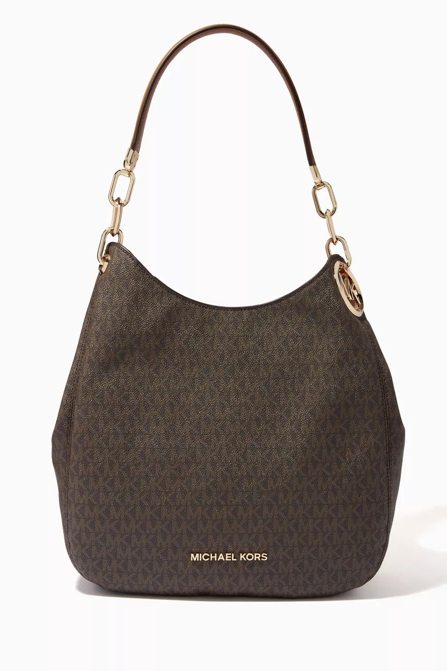 Large Lillie Shoulder Bag in Logo Canvas