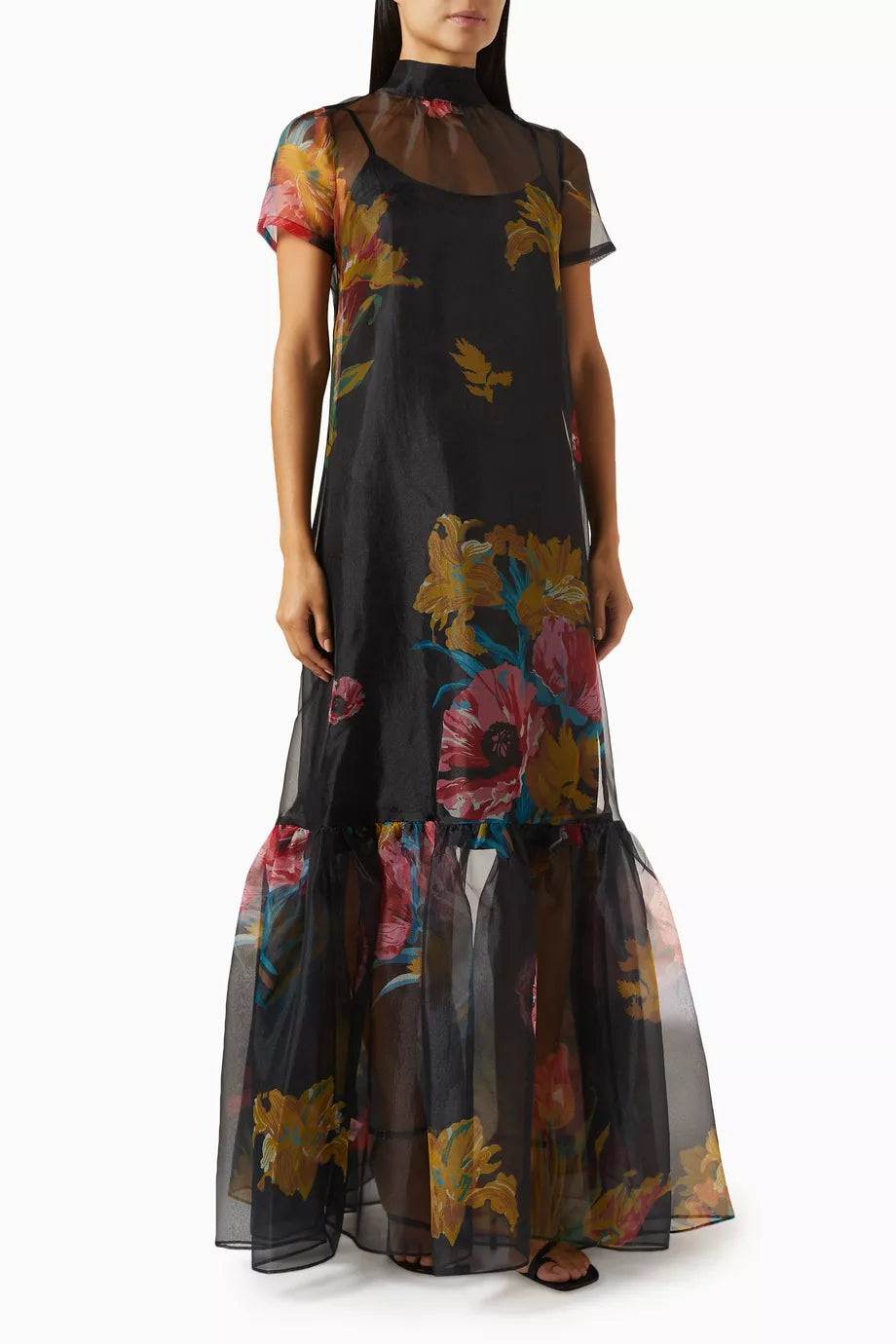 Calluna Maxi Dress in Organza