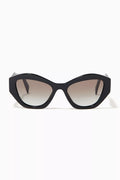 Irregular Sunglasses in Acetate