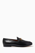 Jordaan Horsebit Loafers in Leather