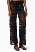Malibu Pants in Sheer Lace