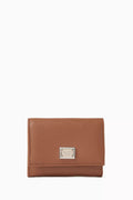 French-flap Wallet in Dauphine Calfskin Leather