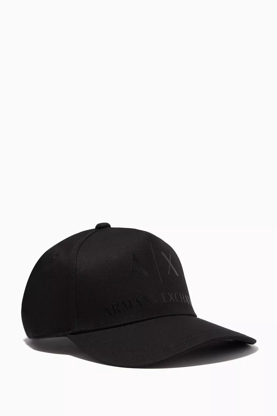 AX Logo Baseball Hat in Gabardine
