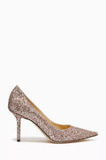 Love 85 Pumps in Coarse Glitter