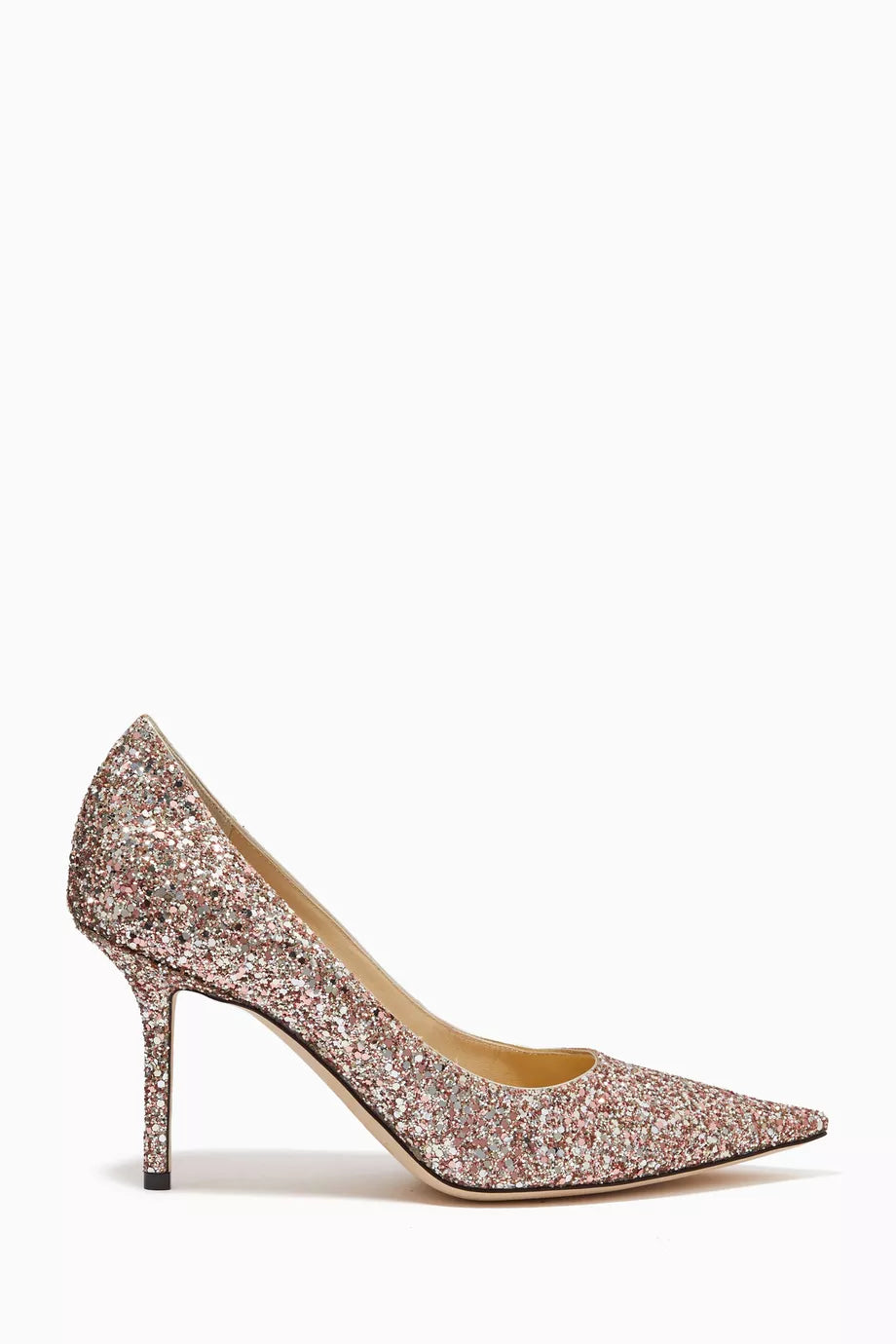 Love 85 Pumps in Coarse Glitter