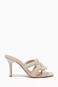 Kellie Mule Heels in Leather