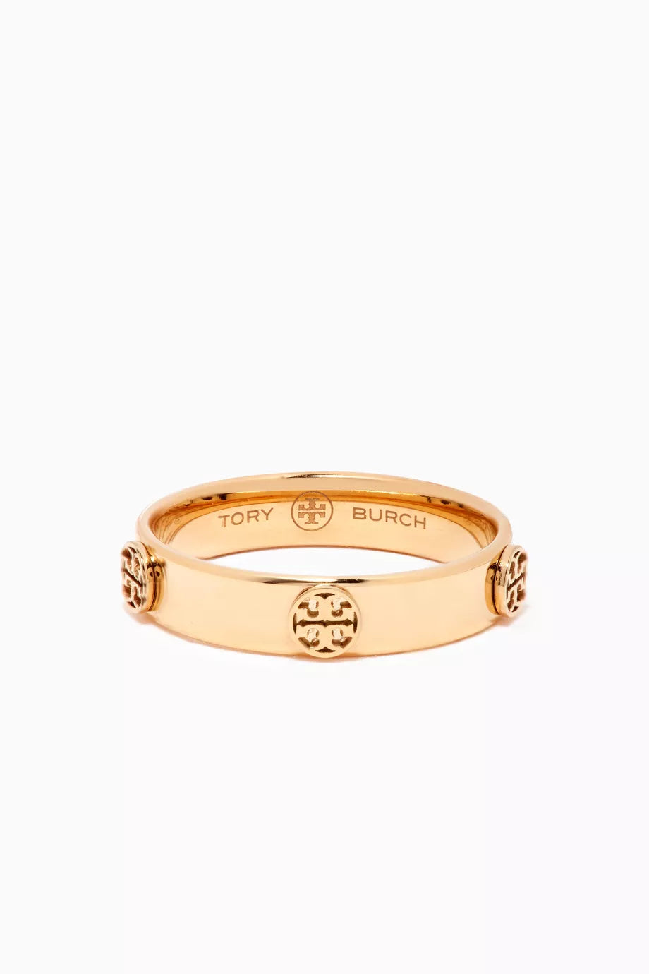 Miller Stud Ring in 18kt Gold-plated Brass