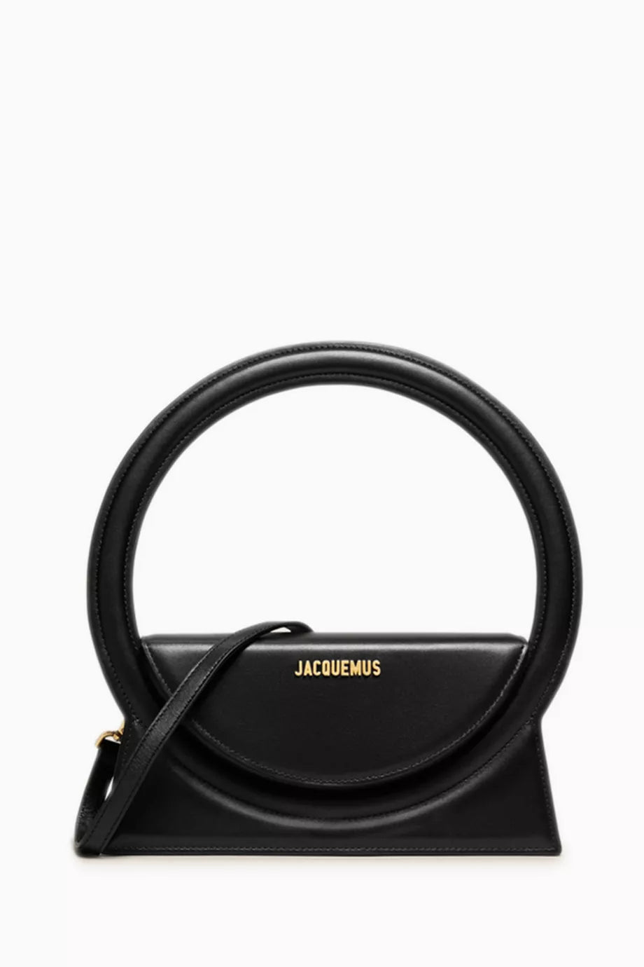 Le Sac Rond Shoulder Bag in Smooth Leather