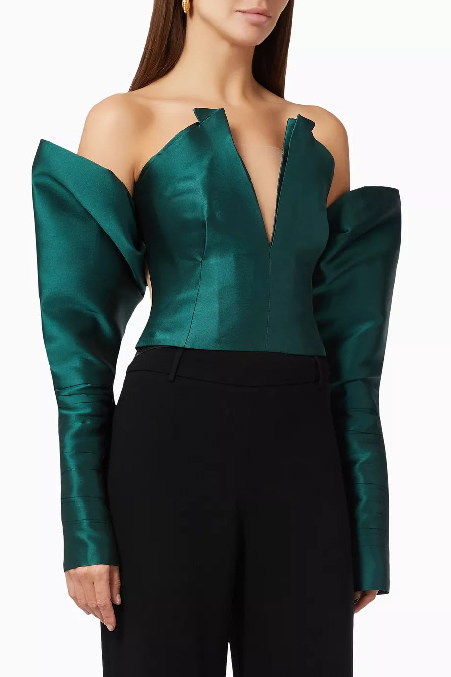 Hollywood Top in Satin