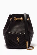 Joe Mini Bucket Bag in Quilted Lambskin