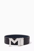 M Reversible Belt in Leather, 35mm