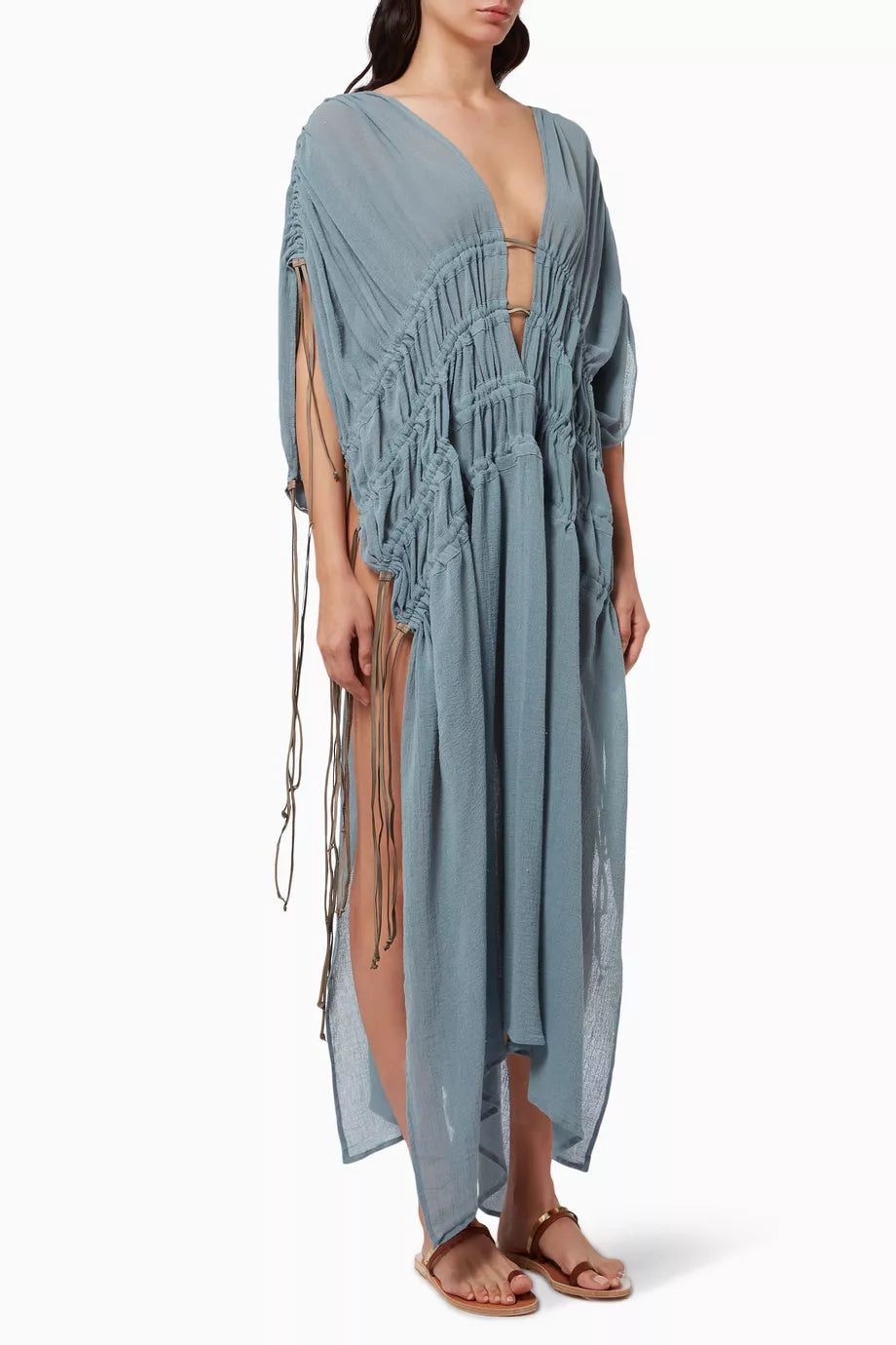 Chulut Dress in Cotton Gauze