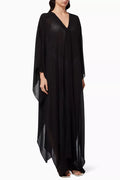 Koyok Long Poncho in Cotton Gauze