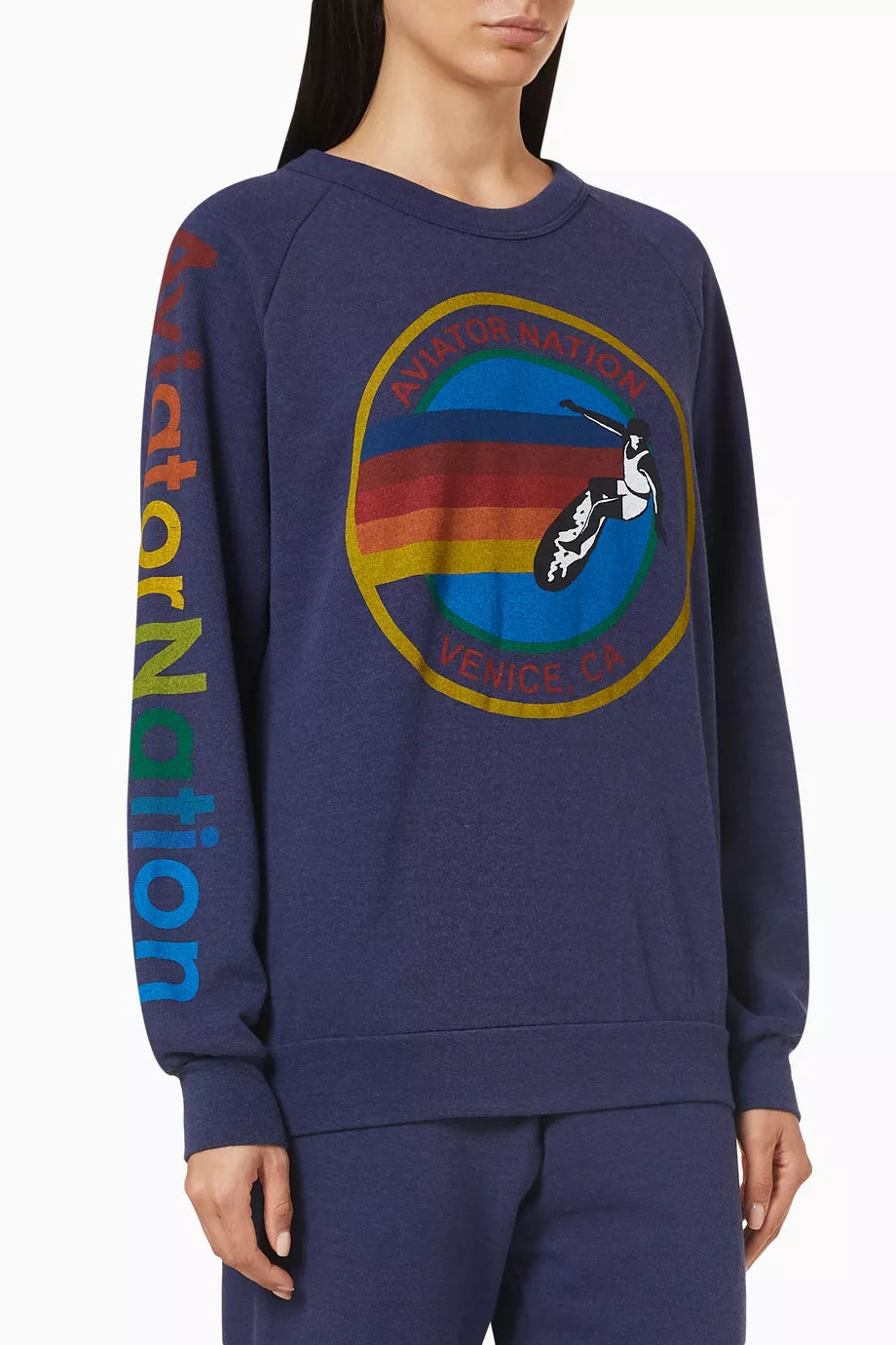 Aviator Nation Sweatshirt in Cotton Jersey